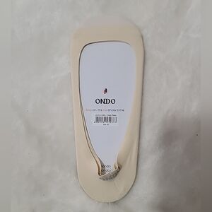 1 Ondo Cream Beige  Low Cut Cotton No Show Socks Size Xs